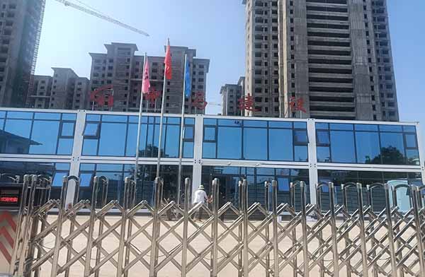 臨朐凱龍海悅外灘工地項(xiàng)目部空調(diào)采購安裝案例